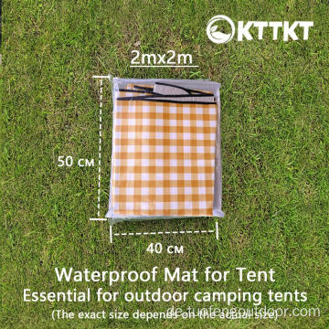 Camping im Freien feuchtigkeitsbeständige Picknickmatten 2mx2m